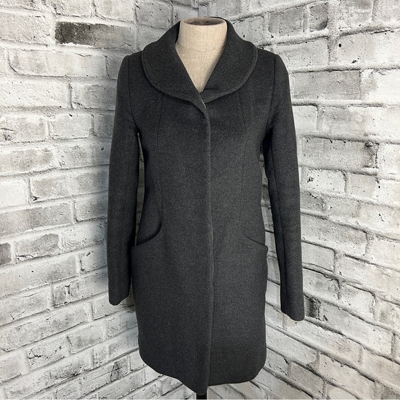 Aritzia Wilfred Cocoon Wool Cashmere Coat - Picture 5 of 12